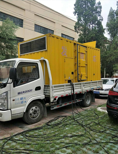 长兴发电车出租-柴油发电机组排烟系统设计要求及其考虑因素